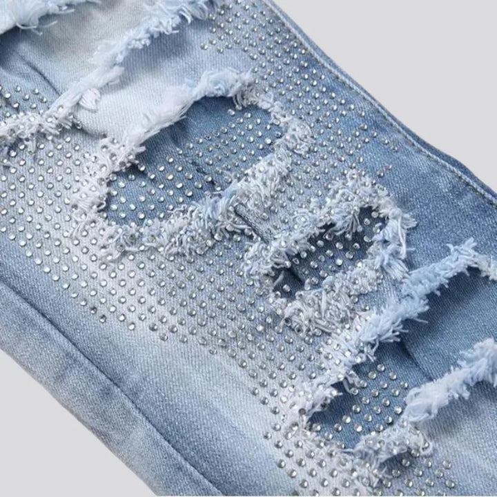 Men's cloud-wash jeans