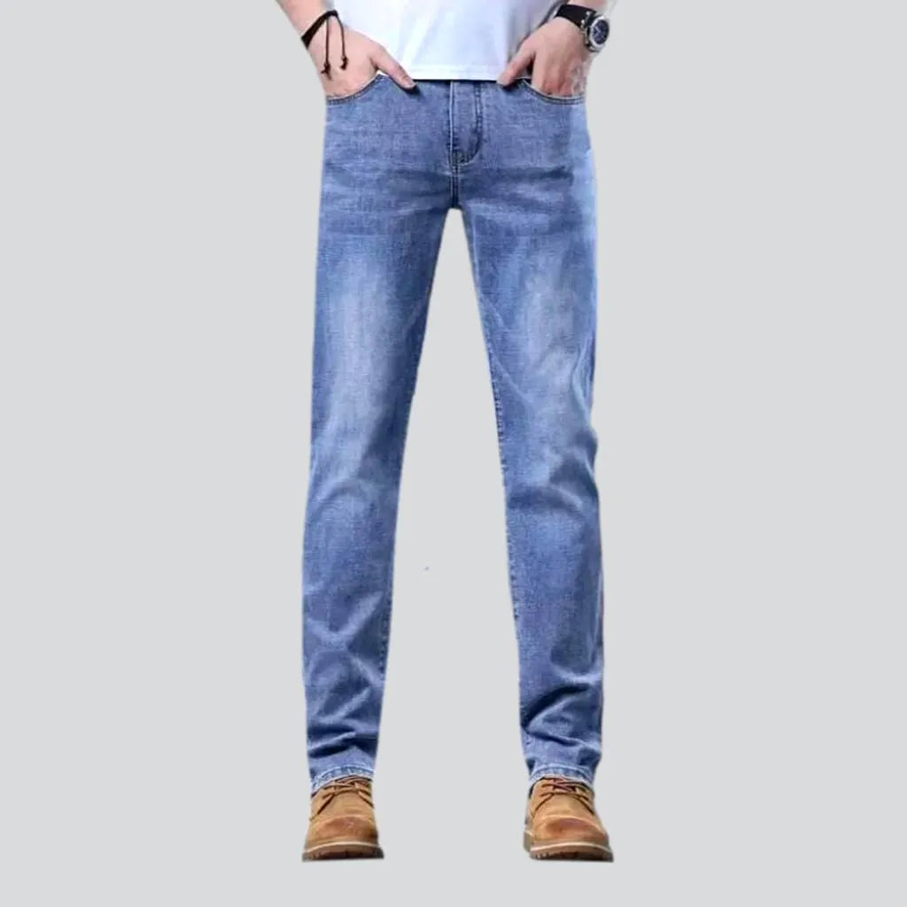 Tapered men's ground jeans