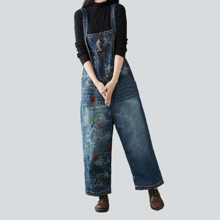 Jeans overall for ladies