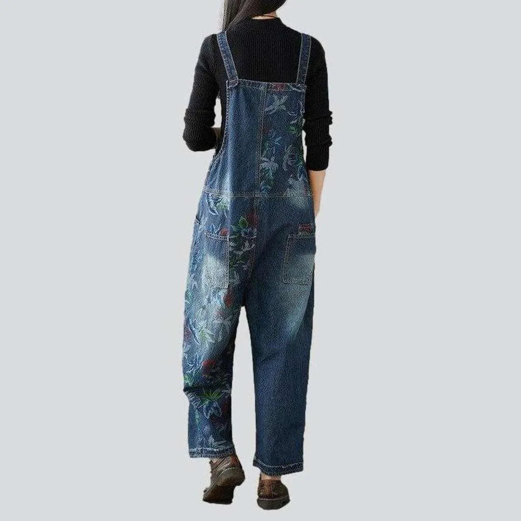 Jeans overall for ladies