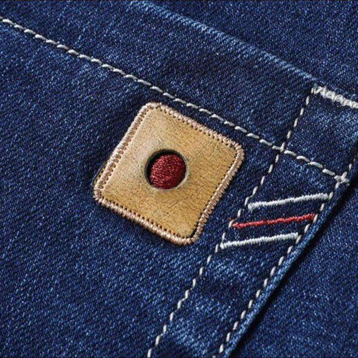 Business casual stretchy men's jeans