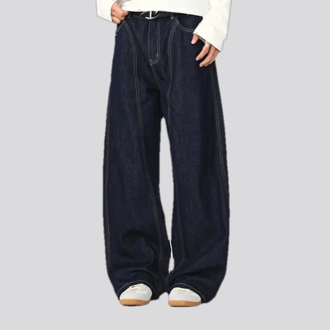 Slouchy 90s Style Dark Men's Jeans | Jeans4you.shop